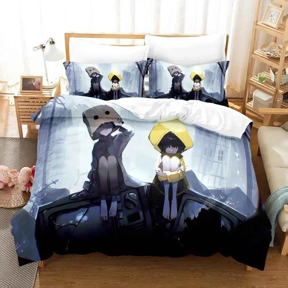 Top Game Litle Nightmares Beding Set Printed Bed Linen Set With Pilowcase Bed Soft Duvet Cover Soft Single Double Quen Super King-Sized Dimensionsd 100*200cm Single
Top Game Litle Nightmares Beding Set Printed Bed Linen Set With Pilowcase Bed Soft Duvet Cover Soft Single Double Quen Super King-Sized Dimensionsd 100*200cm Single