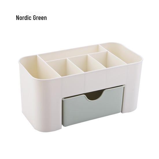 Настольный органайзер для косметики и украшений с отделениями светло-зеленый
Настольный органайзер для косметики и украшений с отделениями светло-зеленый