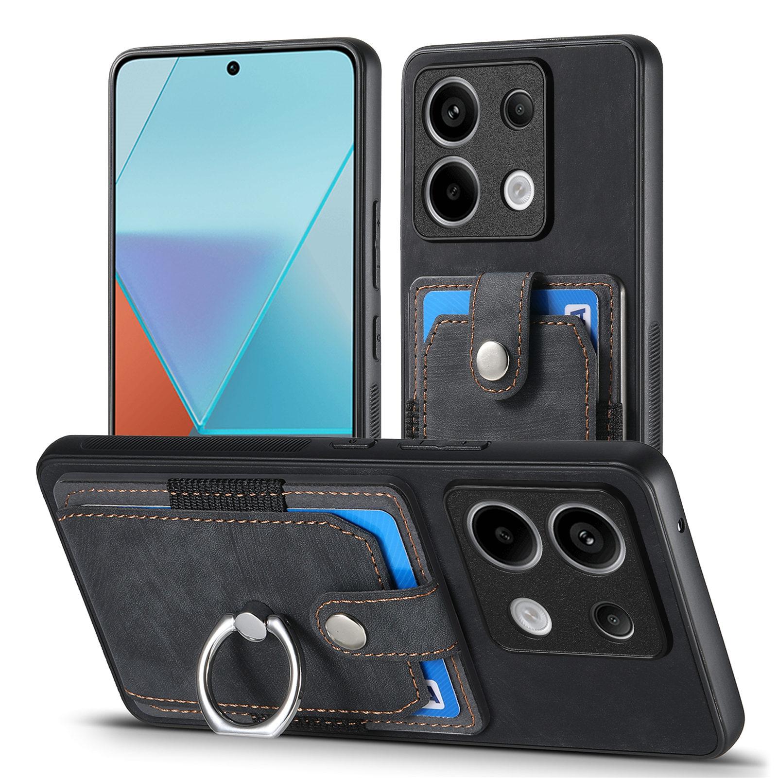 D2 For Xiaomi Redmi Note 13 Pro 5G/Poco X6 5G Phone Case with Ring Kickstand Anit-Fall Cover Black
D2 For Xiaomi Redmi Note 13 Pro 5G/Poco X6 5G Phone Case with Ring Kickstand Anit-Fall Cover Black