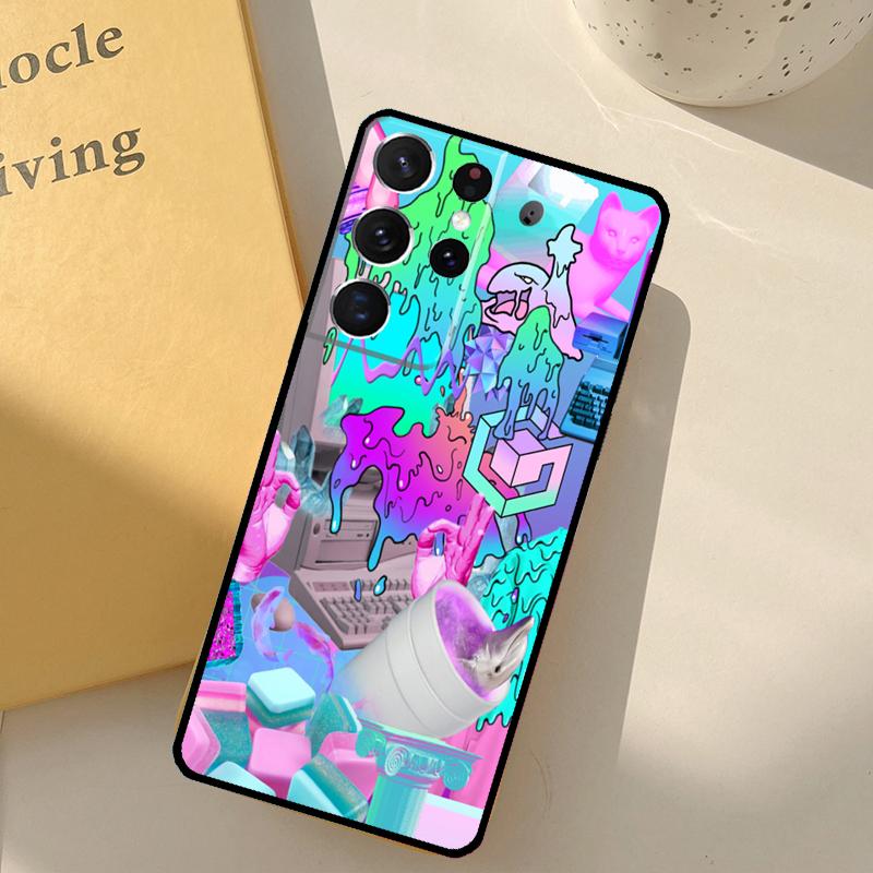 Vaporwave Aesthetic Trippy Phone Case For Samsung Galaxy S25 Ultra S20 S21 S22 S23 S24 Plus S9 S10 S25 FE Cover Shell Galaxy S24
Vaporwave Aesthetic Trippy Phone Case For Samsung Galaxy S25 Ultra S20 S21 S22 S23 S24 Plus S9 S10 S25 FE Cover Shell Galaxy S24