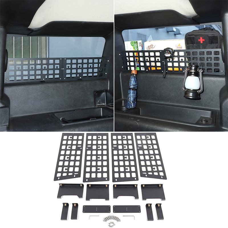 Aluminum Alloy For Hummer H2 H3 2003-2009 Car Trunk Side Window Storage Fence Storage Shelf Organizer Rack Hanging Bracket
Aluminum Alloy For Hummer H2 H3 2003-2009 Car Trunk Side Window Storage Fence Storage Shelf Organizer Rack Hanging Bracket