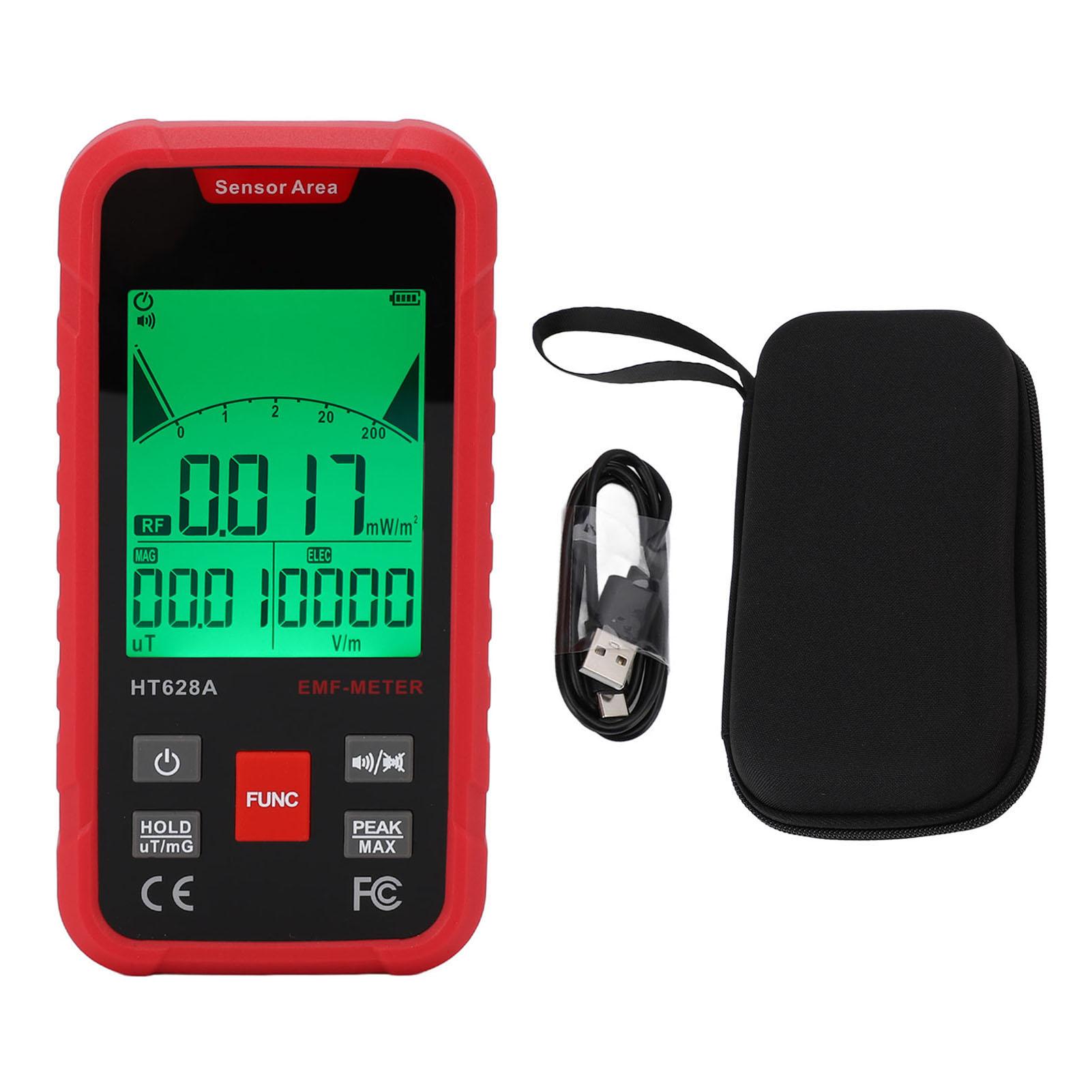 Electromagnetic Fields Meter 3 in 1 Multifunctional 3 Color Backlight Display Electromagnetic
Electromagnetic Fields Meter 3 in 1 Multifunctional 3 Color Backlight Display Electromagnetic