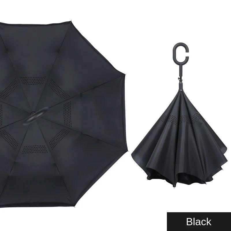 Универсальный зонт с С-образной ручкой, ветрозащитный, двухслойный, с длинной ручкой, перевернутый складной зонт, автомобильный зонт-перевертыш Aluminum
Универсальный зонт с С-образной ручкой, ветрозащитный, двухслойный, с длинной ручкой, перевернутый складной зонт, автомобильный зонт-перевертыш Aluminum