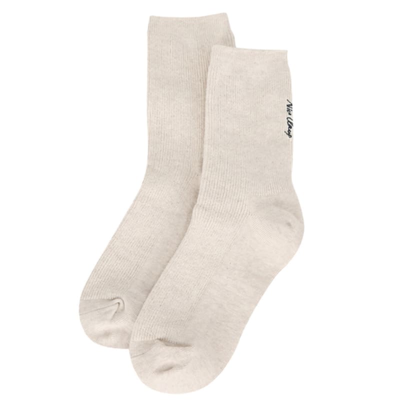 NICE CLAUP Носки с вышитым логотипом Nice Club N252PIC321 Melange Beige_FREE
NICE CLAUP Носки с вышитым логотипом Nice Club N252PIC321 Melange Beige_FREE