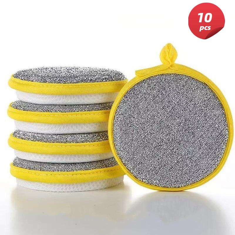 10/20pcs Multi-Functional Kitchen Cleaning Sponges and Scrubbers ,Washable Dishcloths with Green and Sand Textured Surfaces
10/20pcs Multi-Functional Kitchen Cleaning Sponges and Scrubbers ,Washable Dishcloths with Green and Sand Textured Surfaces