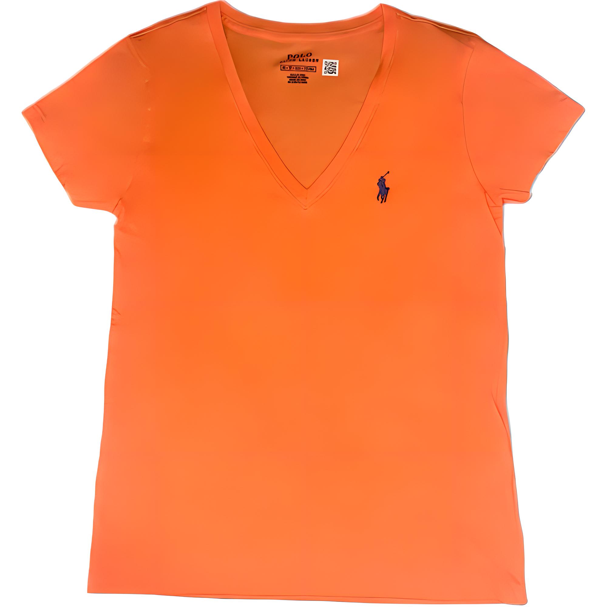 Polo Ralph Lauren Однотонная футболка-пуловер с вышивкой логотипа, с короткими рукавами, женская, оранжевая 211682523-084 XS
Polo Ralph Lauren Однотонная футболка-пуловер с вышивкой логотипа, с короткими рукавами, женская, оранжевая 211682523-084 XS