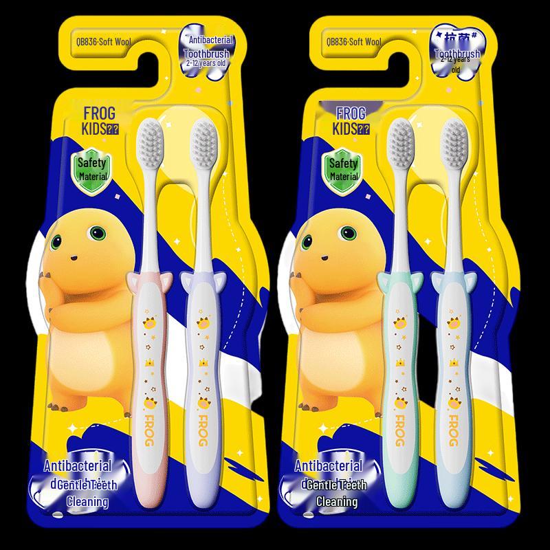 FROG Nailong Series Kids Toothbrush (2-Pack)
FROG Nailong Series Kids Toothbrush (2-Pack)