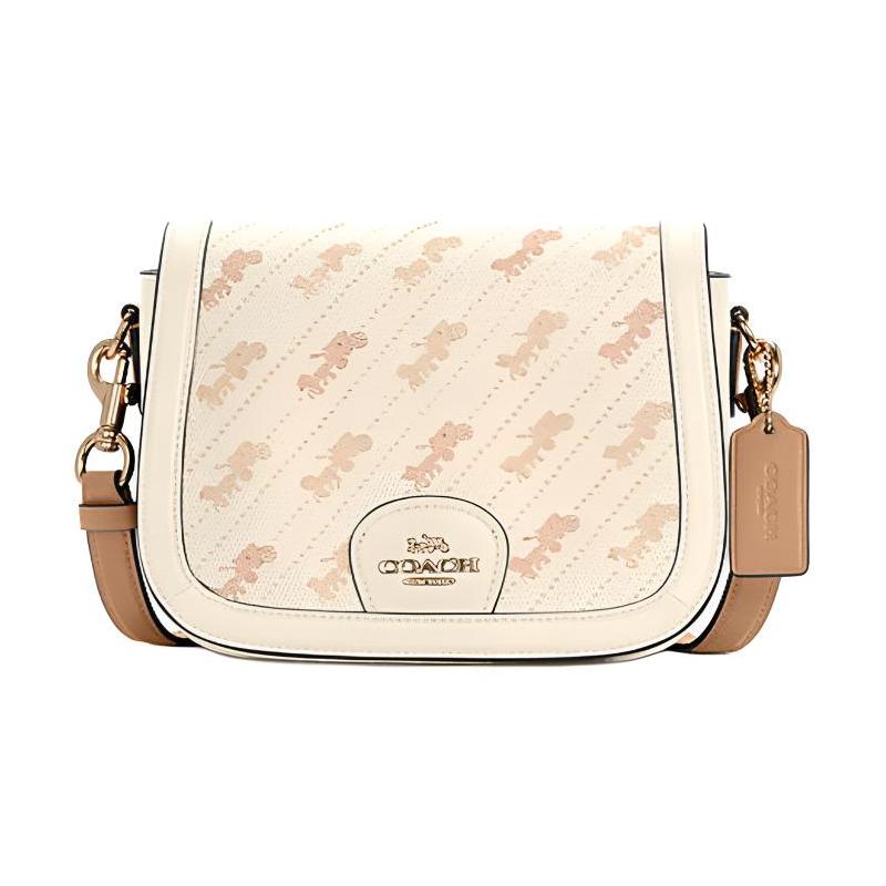 COACH 21 Carriage Print Flap Artificial Leather Crossbody Bag Small Women’s Beige бежевий
COACH 21 Carriage Print Flap Artificial Leather Crossbody Bag Small Women’s Beige бежевий