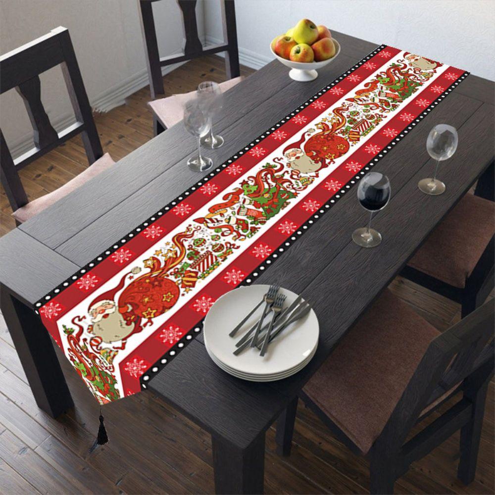 Snowflake Christmas Table Runners Snowman Christmas Decoration Dining Party Decor Table Cover
Snowflake Christmas Table Runners Snowman Christmas Decoration Dining Party Decor Table Cover