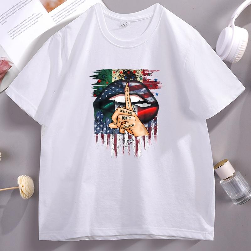 Mexico American Flag Tshirt Unisex Women Short Sleeve Cotton Mexican Pride Graphic Tee Casual Round Neck Breathable Male Clothes 4XL
Mexico American Flag Tshirt Unisex Women Short Sleeve Cotton Mexican Pride Graphic Tee Casual Round Neck Breathable Male Clothes 4XL