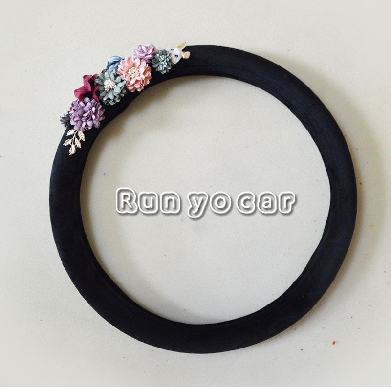 Wine Red Car Steering Wheel Cover Neutral Flower Handle Cover Beetle Dolphin Poloa4a3q7 Good Cat Golf All Car Series Black(Steering Wheel Cover (Plush))
Wine Red Car Steering Wheel Cover Neutral Flower Handle Cover Beetle Dolphin Poloa4a3q7 Good Cat Golf All Car Series Black(Steering Wheel Cover (Plush))