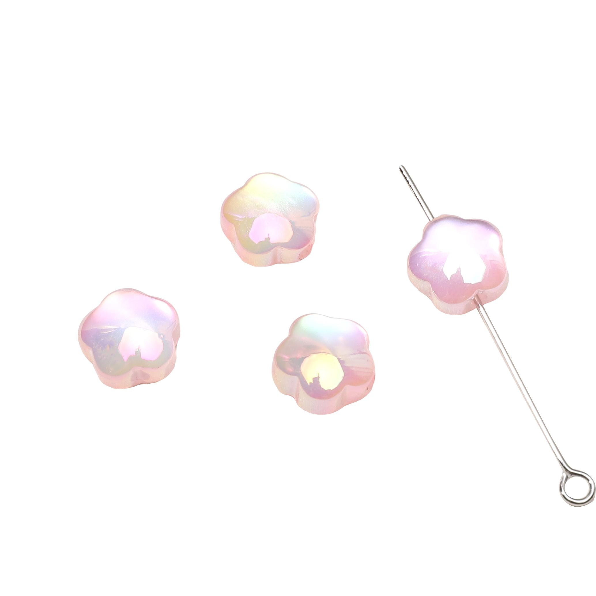 5/10Pcs Acrylic UV Electroplated Cat Eye Flower Bead For DIY Bracelets Necklaces Jewelry Making 5pcs рожевий
5/10Pcs Acrylic UV Electroplated Cat Eye Flower Bead For DIY Bracelets Necklaces Jewelry Making 5pcs рожевий
