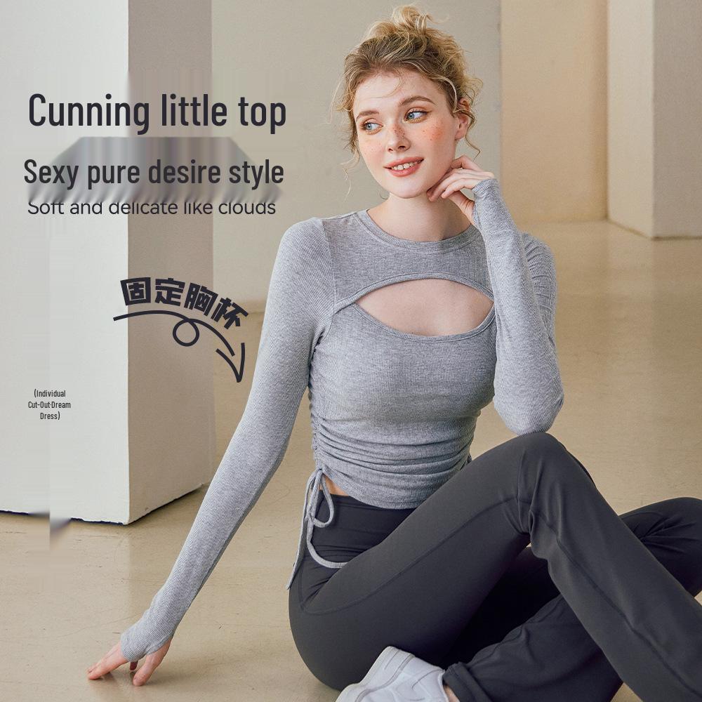 Women s Slimming Yoga Top with Chest Pad - Knitted Long Sleeve Fitness T-Shirt Extra Large
Women s Slimming Yoga Top with Chest Pad - Knitted Long Sleeve Fitness T-Shirt Extra Large