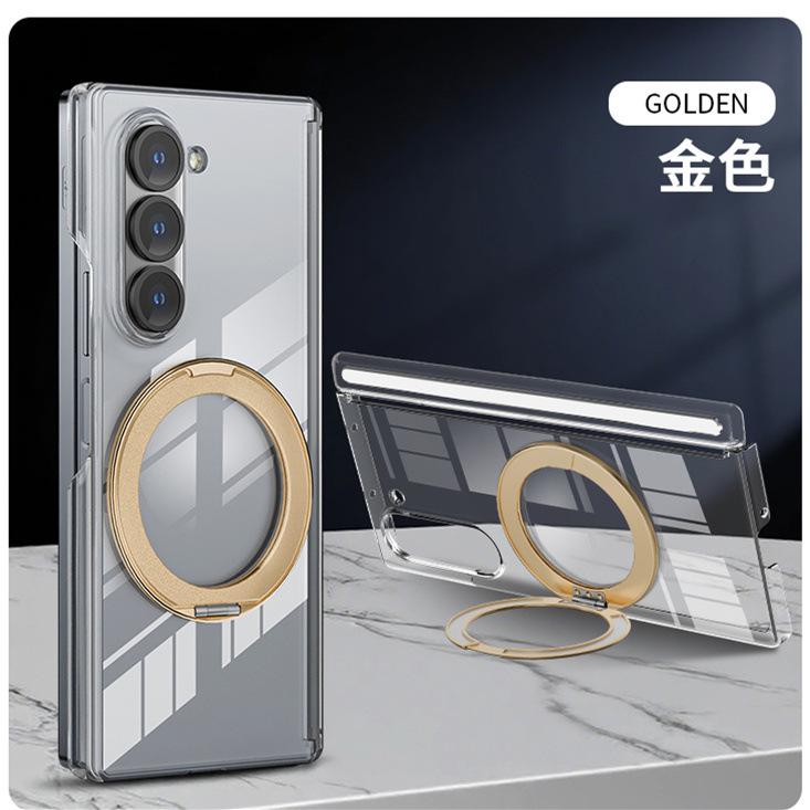 Magnetic Attraction For Samsung Galaxy Z Fold 7 6 5 Fold7 Protective Case 360° Transparent Rotating Holder Hinge PC Phone Shell Galaxy Z Fold5 золотистий
Magnetic Attraction For Samsung Galaxy Z Fold 7 6 5 Fold7 Protective Case 360° Transparent Rotating Holder Hinge PC Phone Shell Galaxy Z Fold5 золотистий