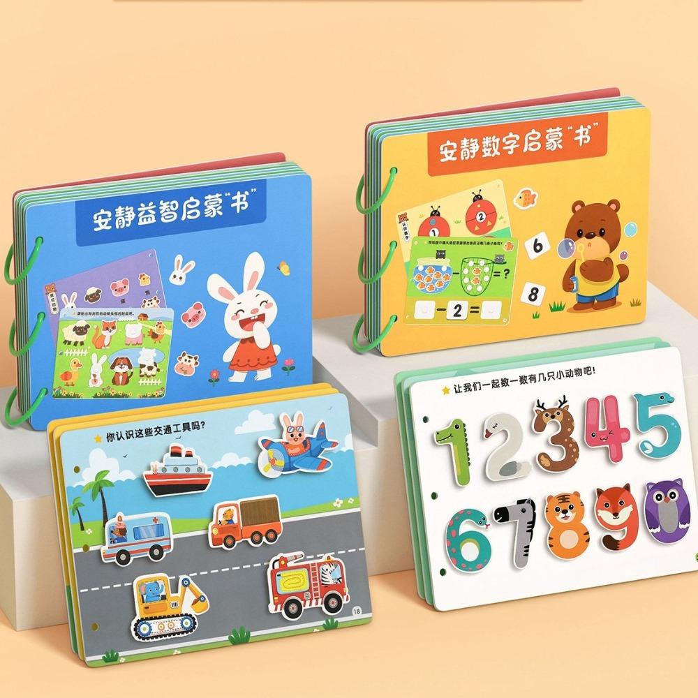 Paper Quiet Book Early Education Matching Puzzles Game Interactive Learn Toy Kids Animal Style
Paper Quiet Book Early Education Matching Puzzles Game Interactive Learn Toy Kids Animal Style