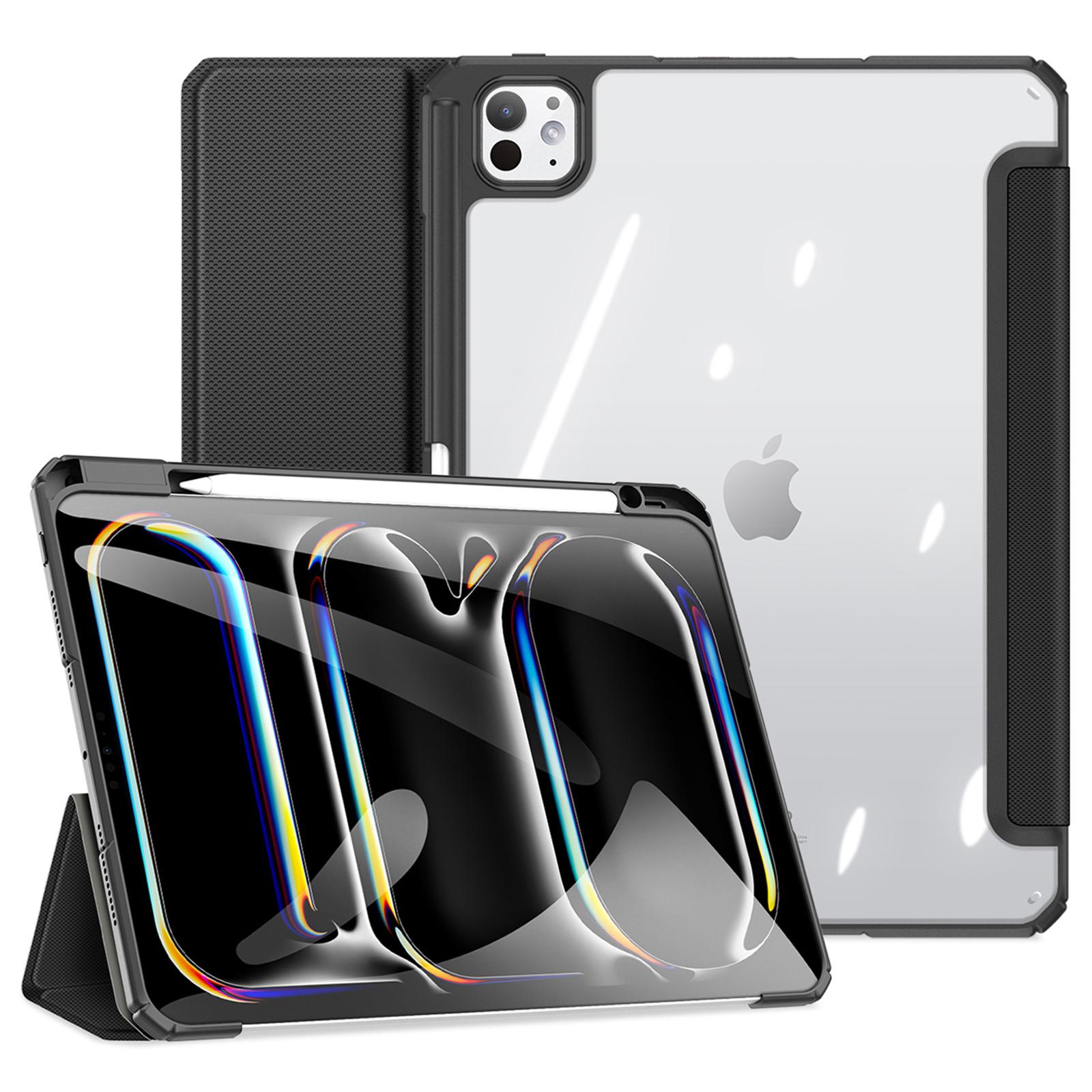 DUX DUCIS TOBY Series For iPad Pro 11 (2024) Case PU Leather Business Tri-fold Stand Tablet Cover with Pen Holder Black
DUX DUCIS TOBY Series For iPad Pro 11 (2024) Case PU Leather Business Tri-fold Stand Tablet Cover with Pen Holder Black