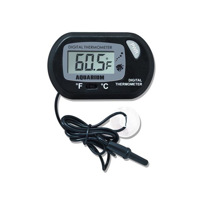 Digital LCD Aquarium Thermometer with Wired Sensor
Digital LCD Aquarium Thermometer with Wired Sensor