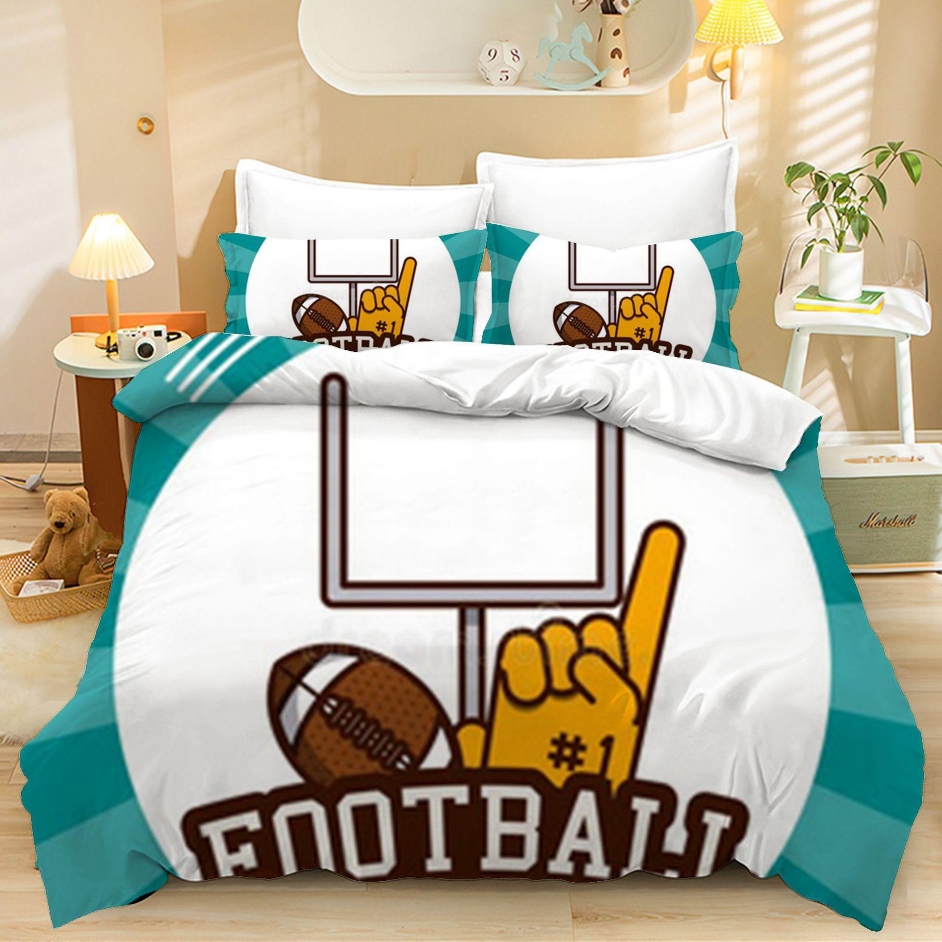 Home Textiles Three-Piece Bowl Event Cartoon Digital Printing Quilt Pillowcase Bedding 90 * 200 two-piece set
Home Textiles Three-Piece Bowl Event Cartoon Digital Printing Quilt Pillowcase Bedding 90 * 200 two-piece set