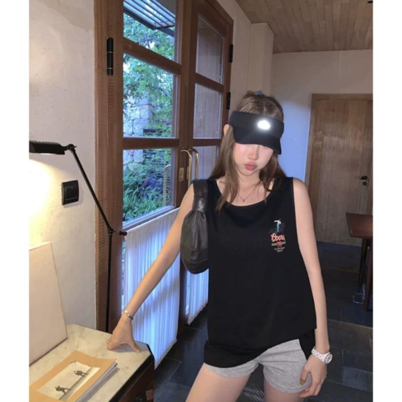 Backless Vest with Loose Summer Outerwear Design - Sleeveless T-shirt Top 2XL чорний
Backless Vest with Loose Summer Outerwear Design - Sleeveless T-shirt Top 2XL чорний
