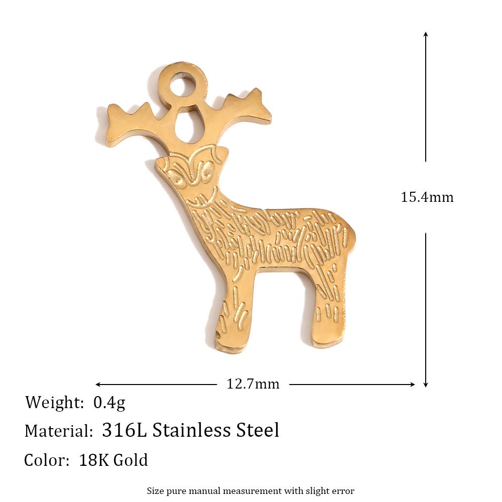 MamacitaSlay DIY Stainless steel Christmas Hat Christmas Stocking Snowflake Halloween Reindeer charms for jewelry making Gift
MamacitaSlay DIY Stainless steel Christmas Hat Christmas Stocking Snowflake Halloween Reindeer charms for jewelry making Gift