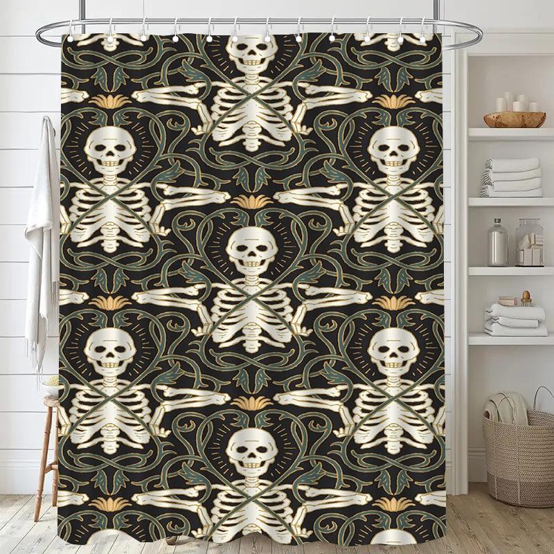 Halloween bat Washable Dirt-Resistant Shower Curtain Shower Head waterproof Polyester Bath Curtain For Home Decor Accessories 90x180CM
Halloween bat Washable Dirt-Resistant Shower Curtain Shower Head waterproof Polyester Bath Curtain For Home Decor Accessories 90x180CM