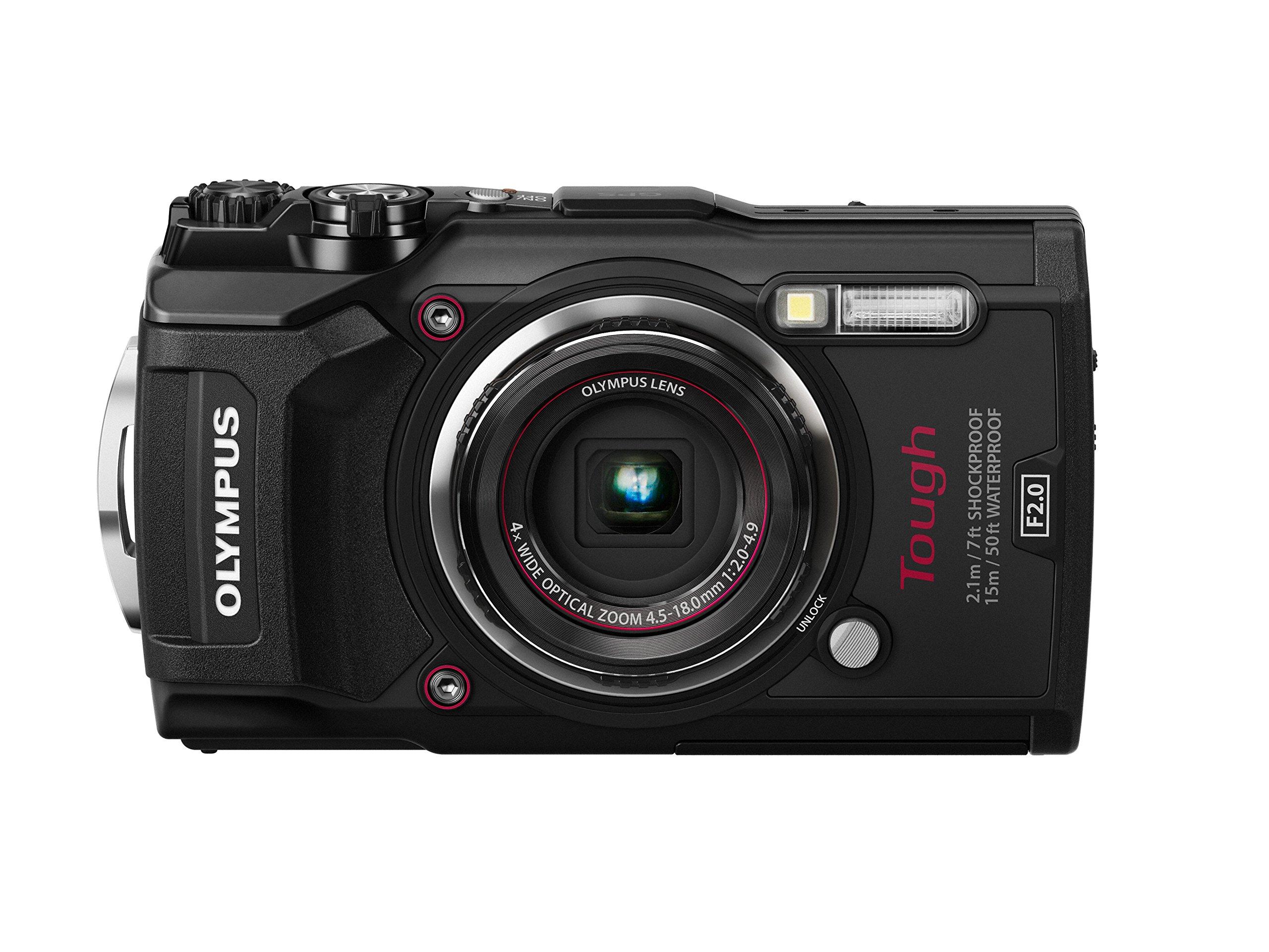 Цифрова камера OLYMPUS Tough Black 12 мегапікселів CMOS 15 м водонепроникна 100 кгс вантажопідйомність компас BLK TG-5 F2.0 GPS+електронний і вбудований Wi-Fi TG-5 чорний
Цифрова камера OLYMPUS Tough Black 12 мегапікселів CMOS 15 м водонепроникна 100 кгс вантажопідйомність компас BLK TG-5 F2.0 GPS+електронний і вбудований Wi-Fi TG-5 чорний