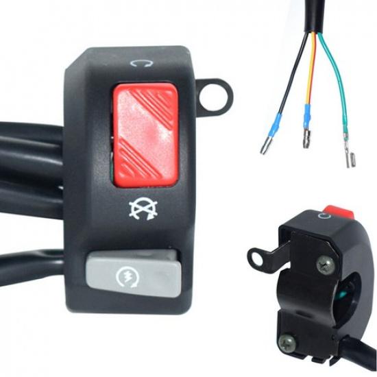 22mm 12V Motorcycle Handlebar Switch Push Button for Engine Start Stop Kill New
22mm 12V Motorcycle Handlebar Switch Push Button for Engine Start Stop Kill New