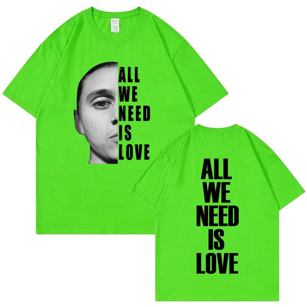 Canserbero All We Need Is Love Merch T Shirt Unisexs Women Fashion Vintage Short Sleeve Tshirts Cotton Casual Oversized T Shirts 4XL
Canserbero All We Need Is Love Merch T Shirt Unisexs Women Fashion Vintage Short Sleeve Tshirts Cotton Casual Oversized T Shirts 4XL