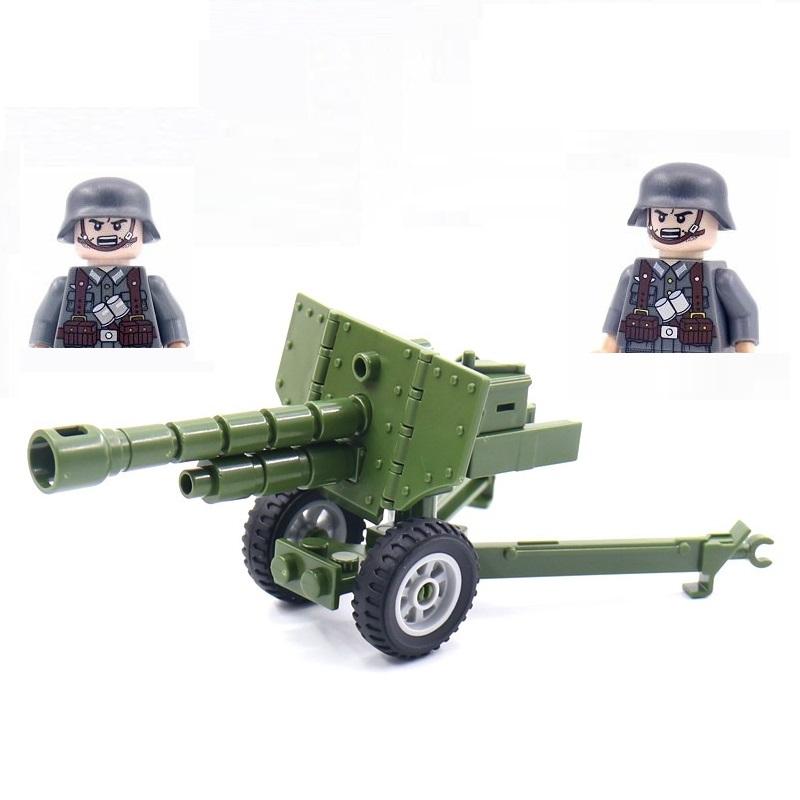 WW2 Germany Soldier Cannon Minifigures Soldiers Military Weapon Building Blocks Kit Bricks Model Kids Toys
WW2 Germany Soldier Cannon Minifigures Soldiers Military Weapon Building Blocks Kit Bricks Model Kids Toys