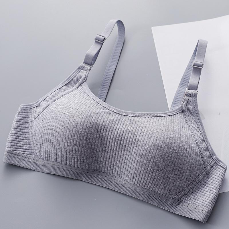 New student stripes less gathered without steel rim vest type comfortable solid color bra gathered 38/85ab through cup темно-сірий
New student stripes less gathered without steel rim vest type comfortable solid color bra gathered 38/85ab through cup темно-сірий