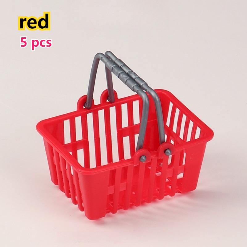 5/10/20pcs Mini Shopping Basket Plastic Miniature Decor Dollhouse Simulation Mini Figures Toys Accessories Storage Baskets Cute
5/10/20pcs Mini Shopping Basket Plastic Miniature Decor Dollhouse Simulation Mini Figures Toys Accessories Storage Baskets Cute