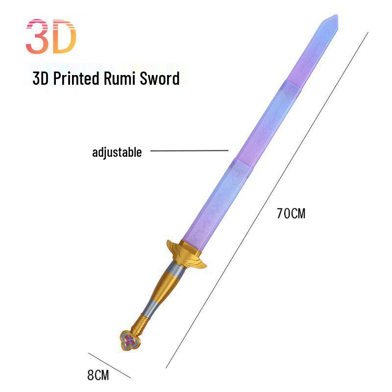 3D Printing Creative Lumy Sword COS Demon Hunter Role-play Telescopic Knife Toy Model
3D Printing Creative Lumy Sword COS Demon Hunter Role-play Telescopic Knife Toy Model