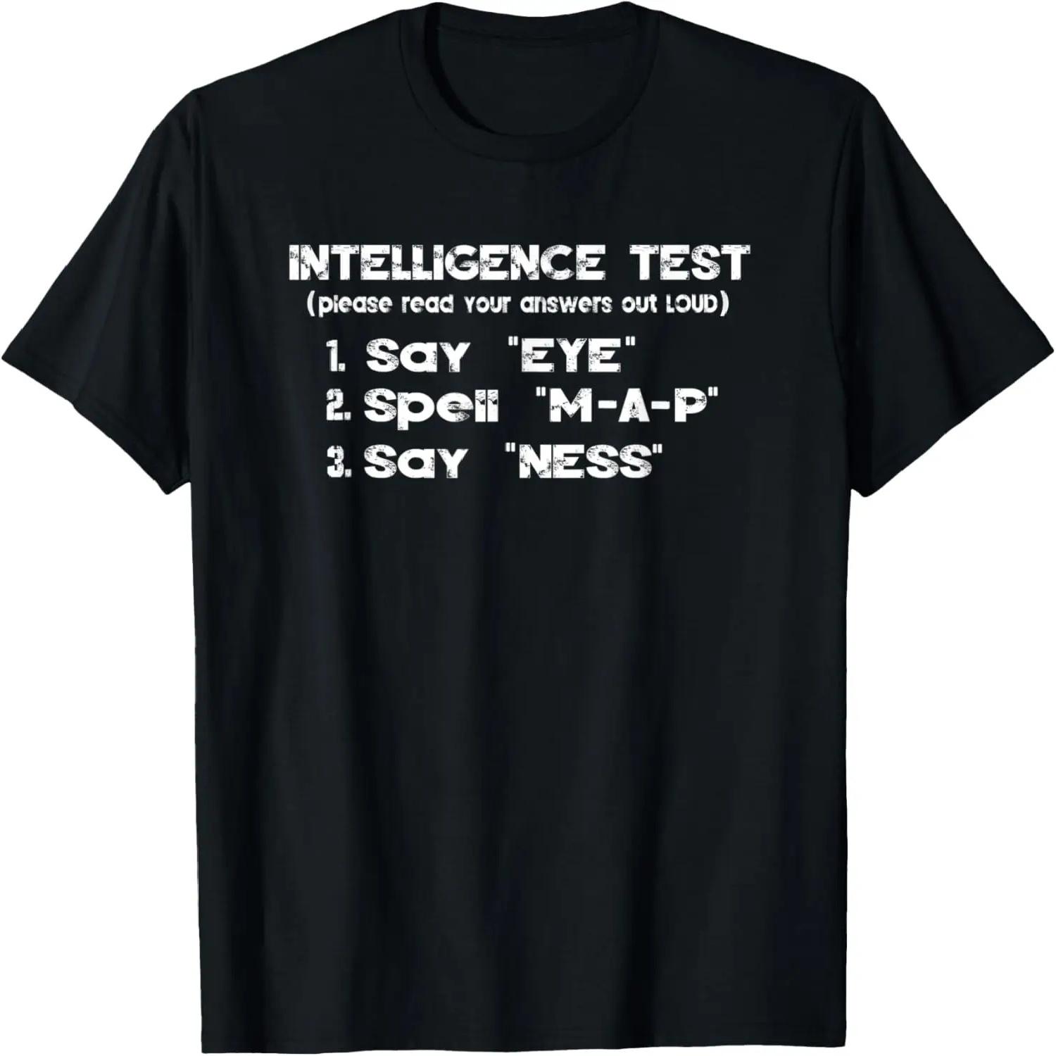 Mens Dad Joke Funny Intelligence Test Humor Sarcastic Gift Idea T-Shirt XXXXXL чорний
Mens Dad Joke Funny Intelligence Test Humor Sarcastic Gift Idea T-Shirt XXXXXL чорний