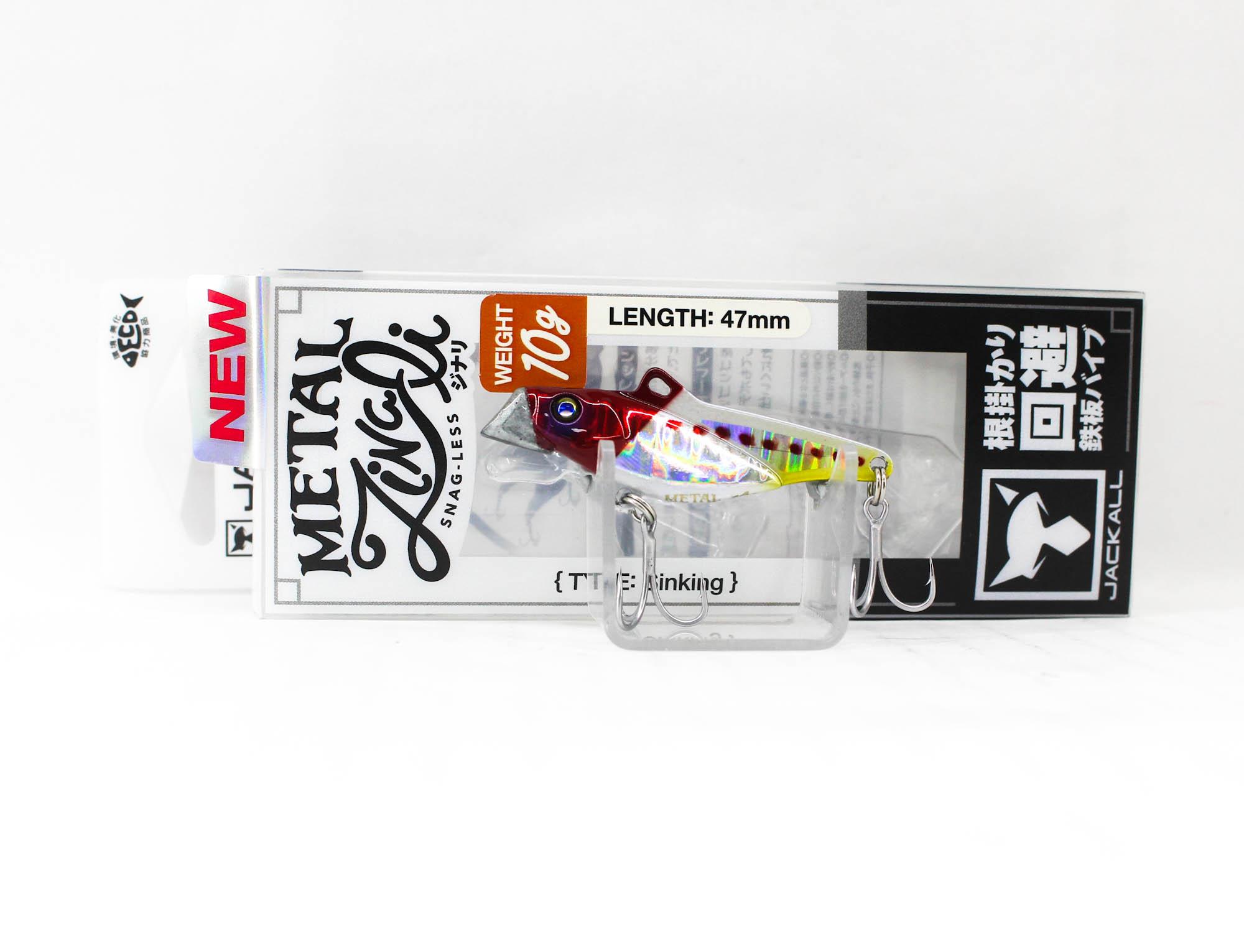 Jackall Zinali 47mm 10 grams Sinking Lure Red Head (5189)
Jackall Zinali 47mm 10 grams Sinking Lure Red Head (5189)