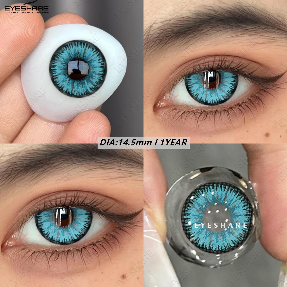 EYESHARE 1 пара совершенно новых модных цветных контактных линз, костюм привидения на Хэллоуин, аниме-персонаж, цветные контактные линзы
EYESHARE 1 пара совершенно новых модных цветных контактных линз, костюм привидения на Хэллоуин, аниме-персонаж, цветные контактные линзы