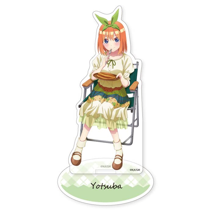 Movie The Quintessential Quintuplets Original Illustration Acrylic Figure Yotsuba Nakano Camp Ver.
Movie The Quintessential Quintuplets Original Illustration Acrylic Figure Yotsuba Nakano Camp Ver.
