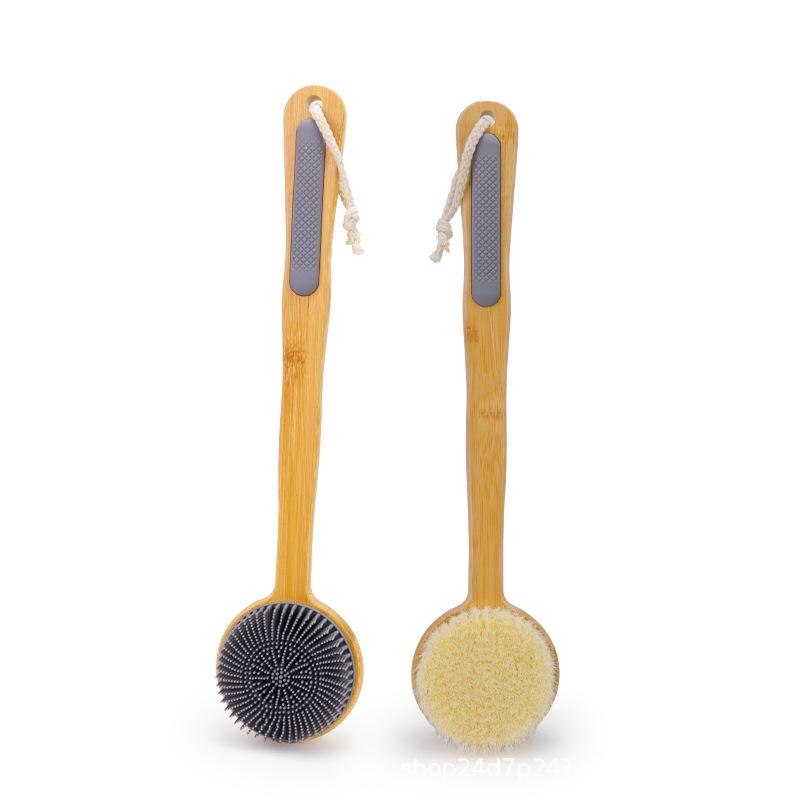 Dual-Use Silicone Bath Brush: Soft & Hard Bristles for Wet/Dry Cleaning, Double-Sided for Effective Dirt Removal. сірий колір
Dual-Use Silicone Bath Brush: Soft & Hard Bristles for Wet/Dry Cleaning, Double-Sided for Effective Dirt Removal. сірий колір