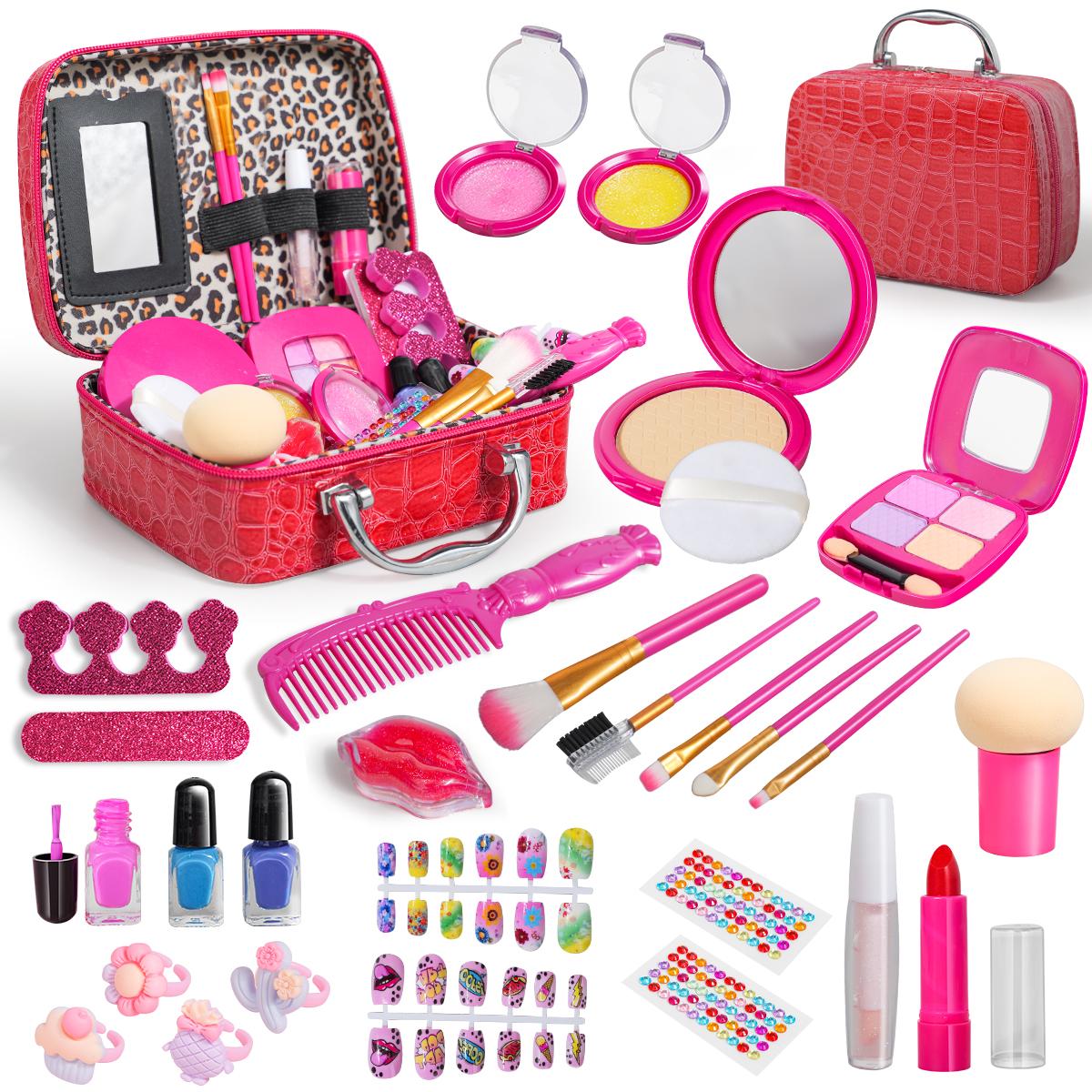 Toys Girls Washable Makeup Kit for - 28 PCS Real Makeup Set for Toddlers Princess Dress Up for 3-12 Year Old Kids Children Girls United States
Toys Girls Washable Makeup Kit for - 28 PCS Real Makeup Set for Toddlers Princess Dress Up for 3-12 Year Old Kids Children Girls United States