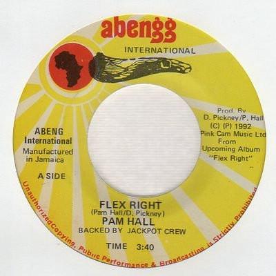 7inch Record PAM HALL Flex Right NONE Abengg Internat 1992 Jamaica Reggae Ska Dub Used
7inch Record PAM HALL Flex Right NONE Abengg Internat 1992 Jamaica Reggae Ska Dub Used