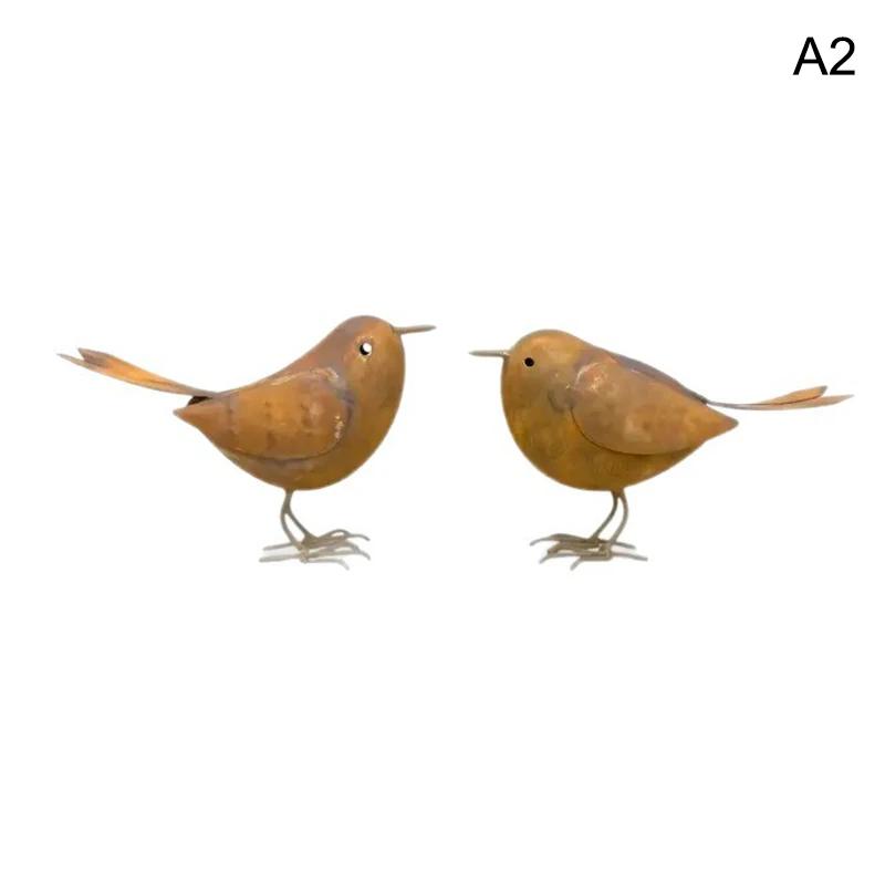 2PCS/Set Rustic Metal Birds Outdoor Garden Decor Iron Art Birds Statue Metal Bird Ornament Courtyard Sculpture For Yard Patio Lawn золотой
2PCS/Set Rustic Metal Birds Outdoor Garden Decor Iron Art Birds Statue Metal Bird Ornament Courtyard Sculpture For Yard Patio Lawn золотой