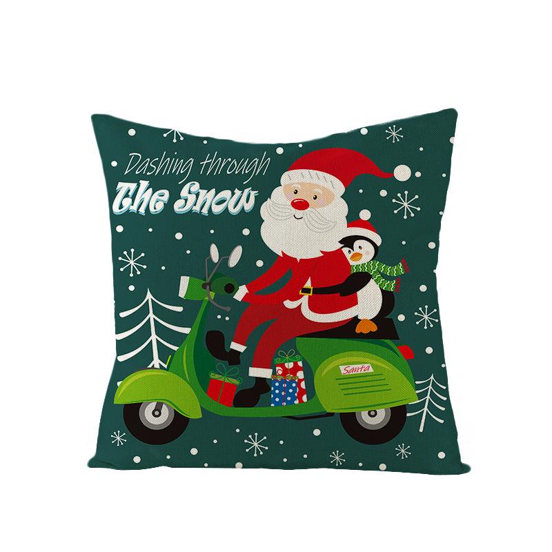 Colorful Plaid Christmas Pillow Cover Polyester Cartoon Print Sofa Cushion Cover Home Decoration 45 * 45Cm (without pillow core)
Colorful Plaid Christmas Pillow Cover Polyester Cartoon Print Sofa Cushion Cover Home Decoration 45 * 45Cm (without pillow core)