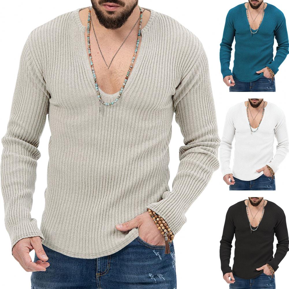 Thin Ribbed Men Sweater Stylish Men s Ribbed V-neck Sweater Slim Fit Soft Warm Knitwear for Fall/winter Casual Pullover Top
Thin Ribbed Men Sweater Stylish Men s Ribbed V-neck Sweater Slim Fit Soft Warm Knitwear for Fall/winter Casual Pullover Top