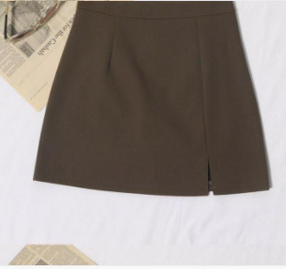 Юбка А-силуэта с высокой талией и разрезом для женщин - дизайн в корейском стиле 2023 года M кофейный
Юбка А-силуэта с высокой талией и разрезом для женщин - дизайн в корейском стиле 2023 года M кофейный