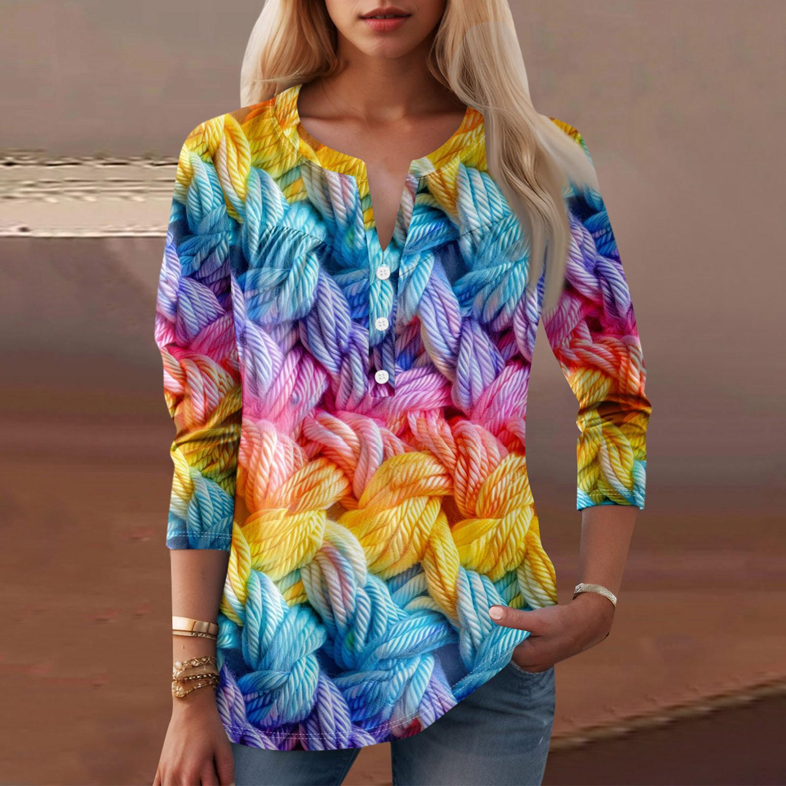 Женская мода повседневный топ с длинным рукавом и круглым вырезом с цветочным принтом M циан
Женская мода повседневный топ с длинным рукавом и круглым вырезом с цветочным принтом M циан