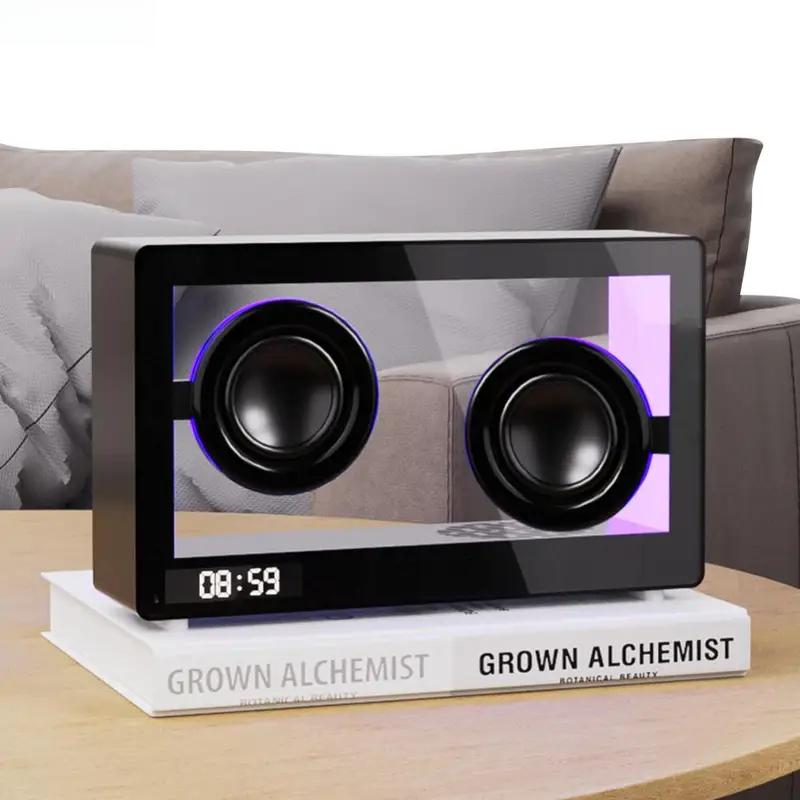 Wireless Transparent Speakers Support TF Card Portable Bluetooth-Compatible Speaker HIFI Soundbar LED Atmosphere Light
Wireless Transparent Speakers Support TF Card Portable Bluetooth-Compatible Speaker HIFI Soundbar LED Atmosphere Light