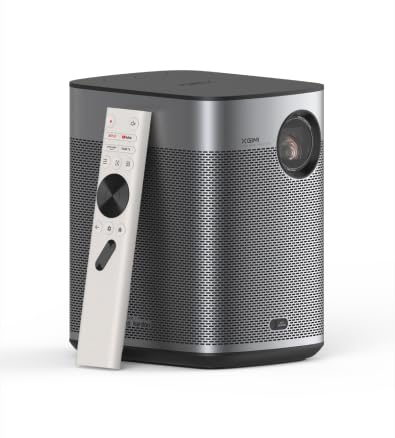 XGIMI Projector Equipped with Google Compatible with 1080P 700ISO Lumen Home Use technology inch projection hours playback Halo+ (New) TV, Netflix,
XGIMI Projector Equipped with Google Compatible with 1080P 700ISO Lumen Home Use technology inch projection hours playback Halo+ (New) TV, Netflix,