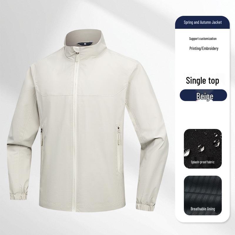 Men s Customizable Waterproof Windproof Workwear Jacket for Spring/Autumn L (for 115-135 lbs)
Men s Customizable Waterproof Windproof Workwear Jacket for Spring/Autumn L (for 115-135 lbs)