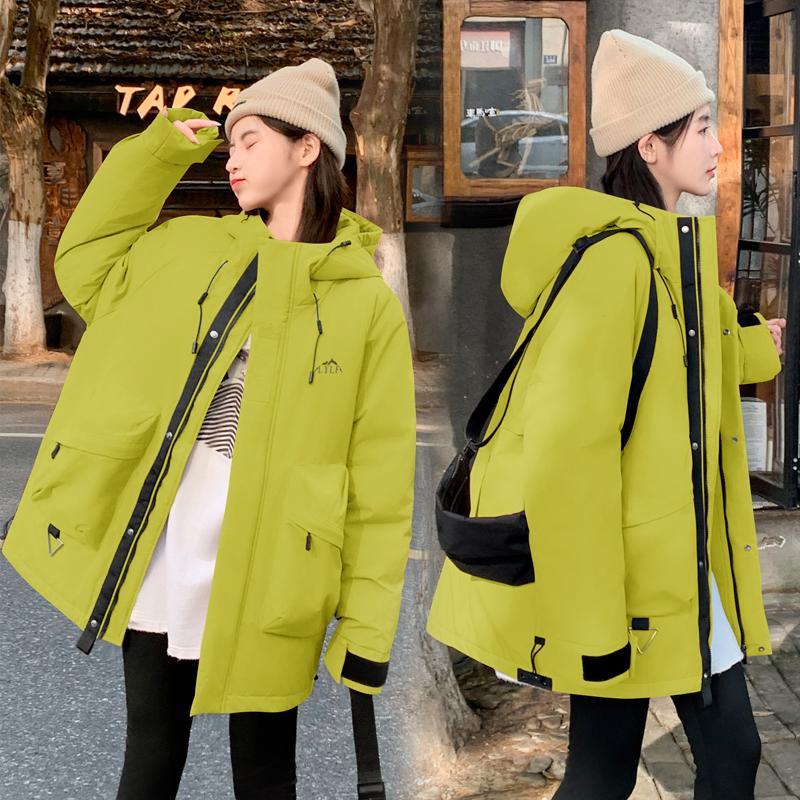 Модная свободная зимняя рабочая куртка в американском стиле с капюшоном - унисекс M зелёный
Модная свободная зимняя рабочая куртка в американском стиле с капюшоном - унисекс M зелёный