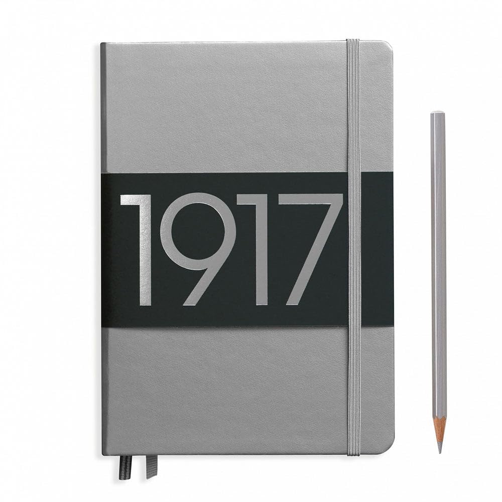 Leuchtturm Note A5 Горизонтальная линейка Серебро 355519 Обычная импортная продукция серебряный
Leuchtturm Note A5 Горизонтальная линейка Серебро 355519 Обычная импортная продукция серебряный