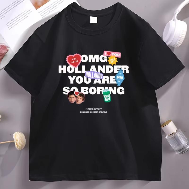 Heated Rivalry TShirt OMG Hollander Graphic Tee Comfort Cotton Short Sleeve Round Neck Tshirts Unisex Women Summer Tops Basic 2XL
Heated Rivalry TShirt OMG Hollander Graphic Tee Comfort Cotton Short Sleeve Round Neck Tshirts Unisex Women Summer Tops Basic 2XL